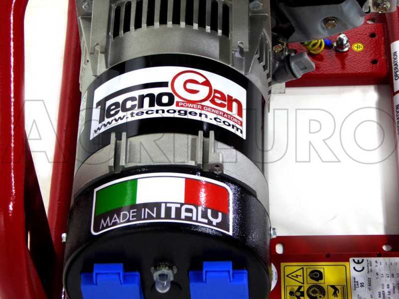 TecnoGen H5000 - Generador de corriente 2.7 kW - Continua 2.5 kw Monof&aacute;sica